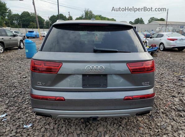 WA1LAAF7XHD025894 2017 AUDI Q7 Gray Rear view