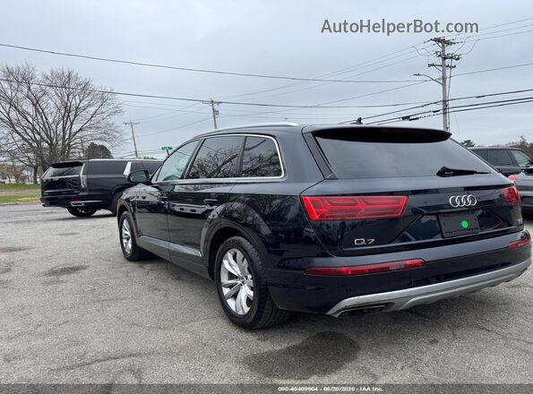 WA1LAAF7XHD031470 2017 AUDI Q7 Black Հետևի ձախ