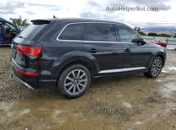 WA1LAAF7XJD017042 2018 AUDI Q7 Black Задня права чверть