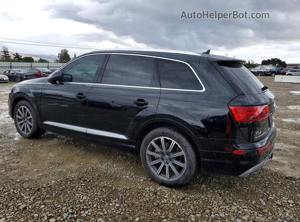WA1LAAF7XJD017042 2018 AUDI Q7 Black Задня ліва чверть