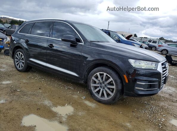 WA1LAAF7XJD017042 2018 AUDI Q7 Black Передня права чверть