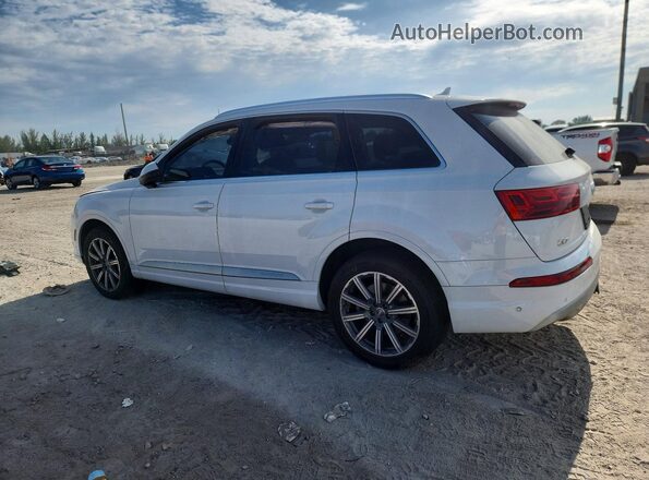 WA1LAAF7XKD007239 2019 AUDI Q7 White 