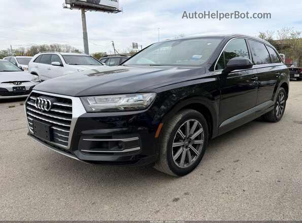 WA1LAAF7XKD008942 2019 AUDI Q7 Черный Передняя левая четверть