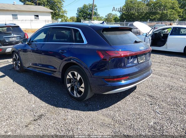 WA1LAAGE1PB014550 2023 AUDI E-TRON Blue Հետևի ձախ