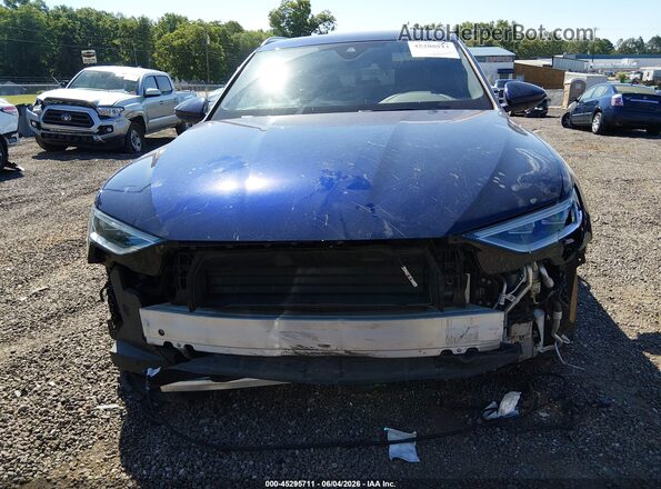 WA1LAAGE1PB014550 2023 AUDI E-TRON Blue Սալոնի հետևի տեսք