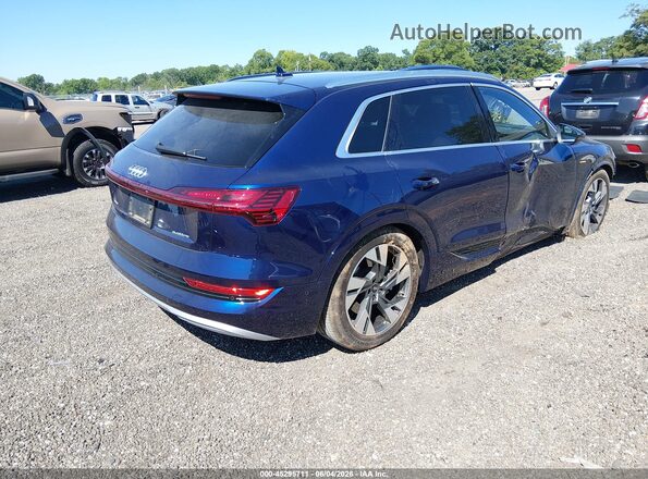 WA1LAAGE1PB014550 2023 AUDI E-TRON Blue Հետևի աջ