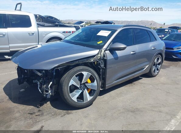 WA1LAAGE2NB009838 2022 AUDI E-TRON Gray 