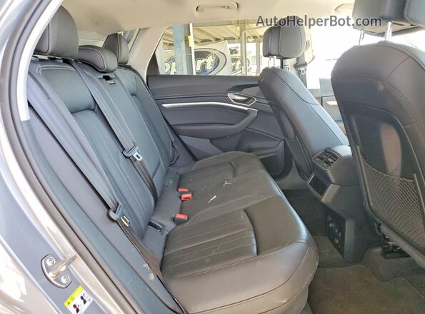 WA1LAAGE4KB005916 2019 AUDI E-TRON Gray Rear seats view