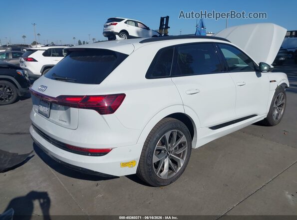 WA1LAAGE7MB001300 2021 AUDI E-TRON White Задня права чверть