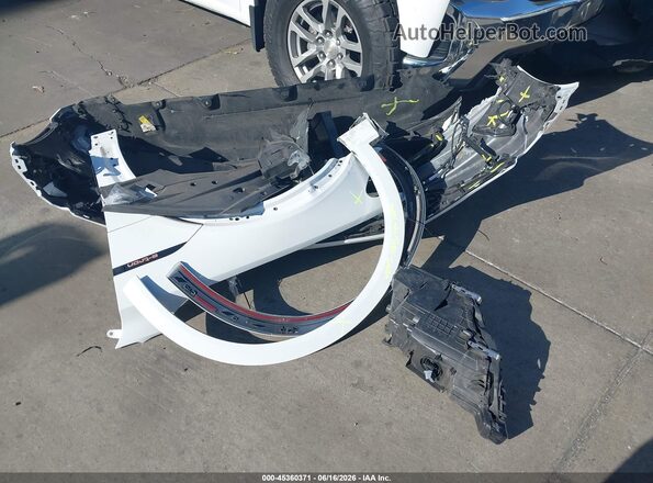 WA1LAAGE7MB001300 2021 AUDI E-TRON White Вид щитка приладів