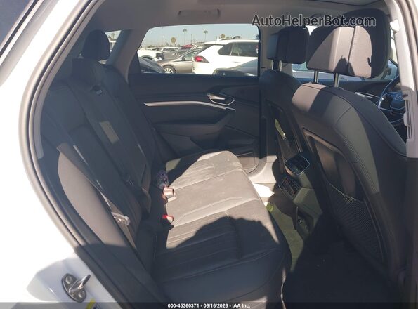 WA1LAAGE7MB001300 2021 AUDI E-TRON White Вид наклейки з VIN-кодом