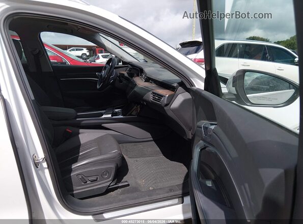 WA1LAAGE8KB024050 2019 AUDI E-TRON Белый Вид салона спереди