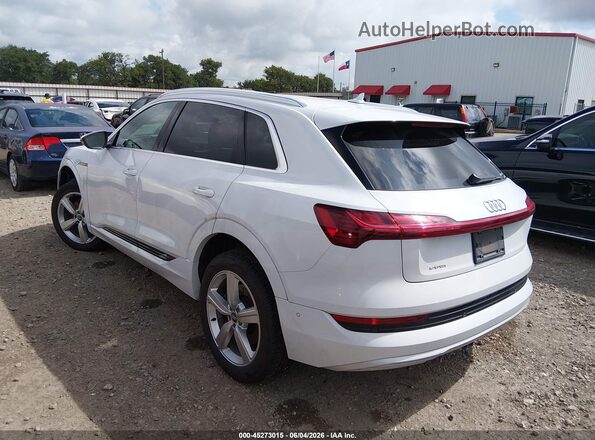 WA1LAAGE8KB024050 2019 AUDI E-TRON Белый Задняя левая четверть