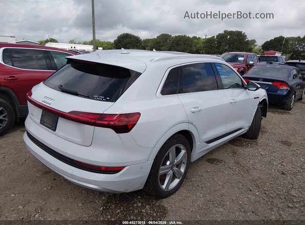 WA1LAAGE8KB024050 2019 AUDI E-TRON Белый Задняя правая четверть