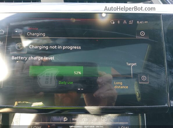WA1LAAGE8NB006538 2022 AUDI E-TRON Black 