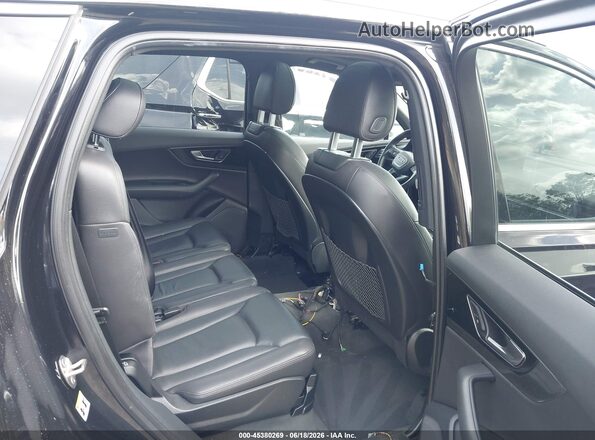 WA1LABF71HD029550 2017 AUDI Q7 Black Вид наклейки з VIN-кодом