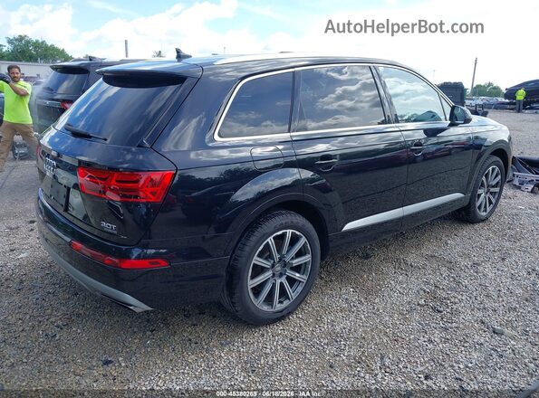 WA1LABF71HD029550 2017 AUDI Q7 Black Задня права чверть