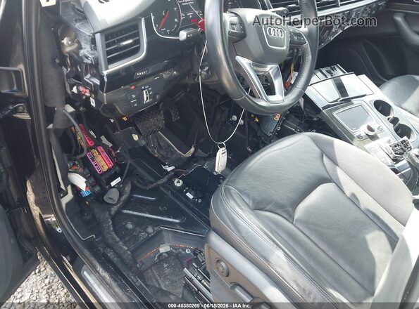 WA1LABF71HD029550 2017 AUDI Q7 Black Вид спереду