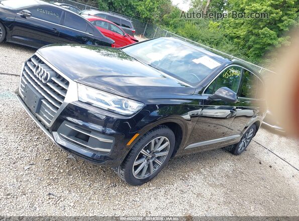 WA1LABF71HD029550 2017 AUDI Q7 Black Передня ліва чверть