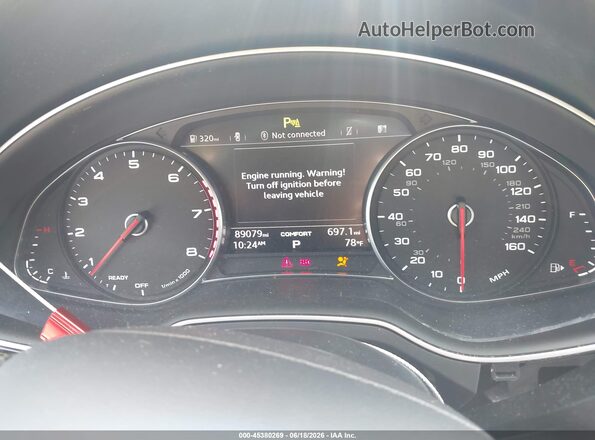 WA1LABF71HD029550 2017 AUDI Q7 Black Вид задніх сидінь