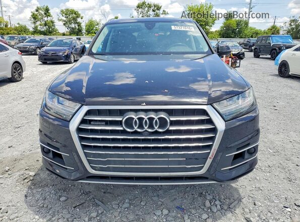 WA1LABF73JD012108 2018 AUDI Q7 Black წინა ხედი