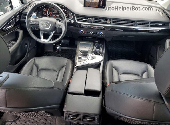 WA1LABF73JD012108 2018 AUDI Q7 Black წინა პანელის ხედი