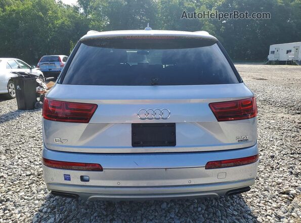 WA1LABF73JD048946 2018 AUDI Q7 Silver Հետևի տեսք