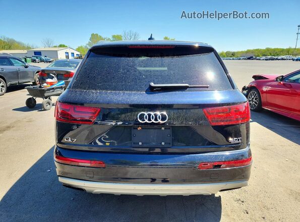 WA1LABF78HD007724 2017 AUDI Q7 Black Вид ззаду