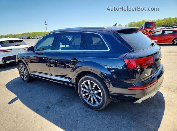 WA1LABF78HD007724 2017 AUDI Q7 Black Задня ліва чверть