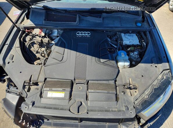WA1LABF78HD007724 2017 AUDI Q7 Black Вид підкапотного простору