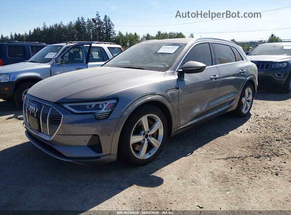 WA1LABGE5KB021273 2019 AUDI E-TRON Silver Przód lewy