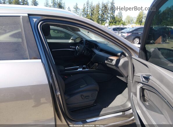 WA1LABGE5KB021273 2019 AUDI E-TRON Silver Widok wnętrza z przodu