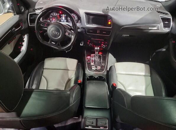 WA1LCAFP0GA047171 2016 AUDI SQ5 Gray Dashboard view