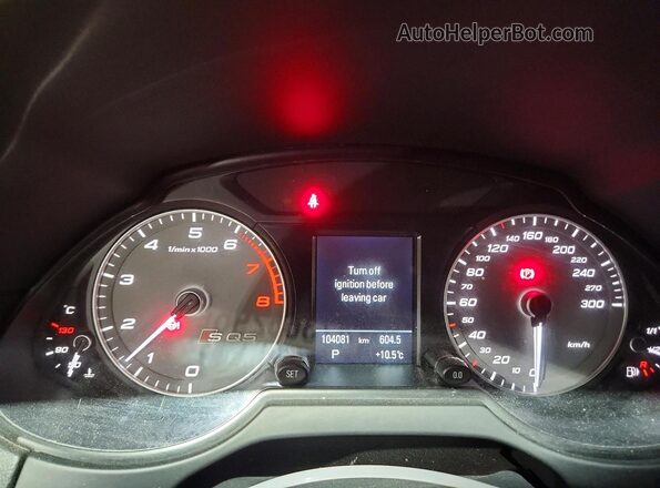 WA1LCAFP0GA047171 2016 AUDI SQ5 Gray Instrument cluster view