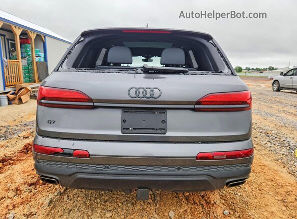 WA1LCBF74SD009116 2025 AUDI Q7 Gray Widok z tyłu