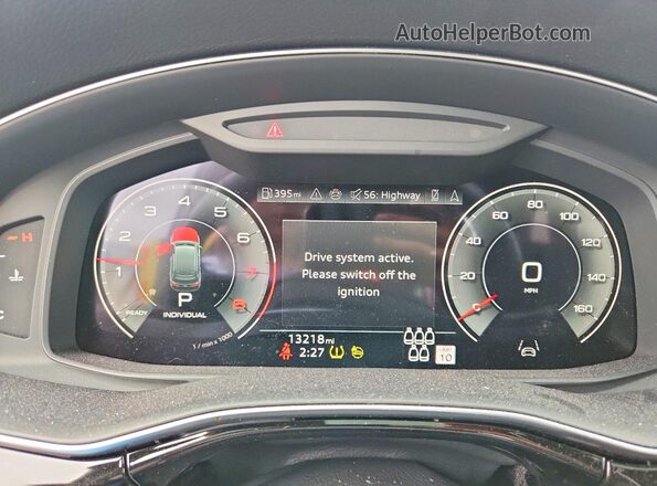 WA1LCBF74SD009116 2025 AUDI Q7 Gray Widok zestawu wskaźników