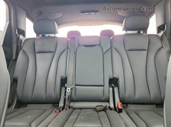 WA1LCBF74SD009116 2025 AUDI Q7 Gray Widok tylnych siedzeń