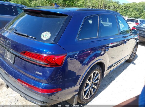 WA1LCBF75PD022593 2023 AUDI Q7 Blue Tył prawy