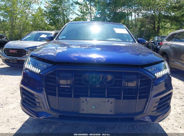 WA1LCBF75PD022593 2023 AUDI Q7 Blue Widok wnętrza z tyłu