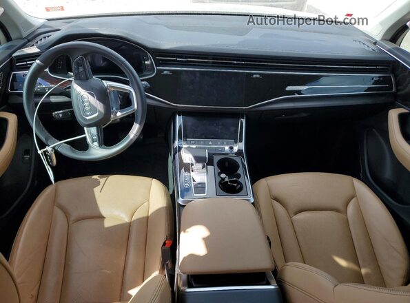 WA1LCBF77SD007490 2025 AUDI Q7 Blue Առջևի վահանակի տեսք