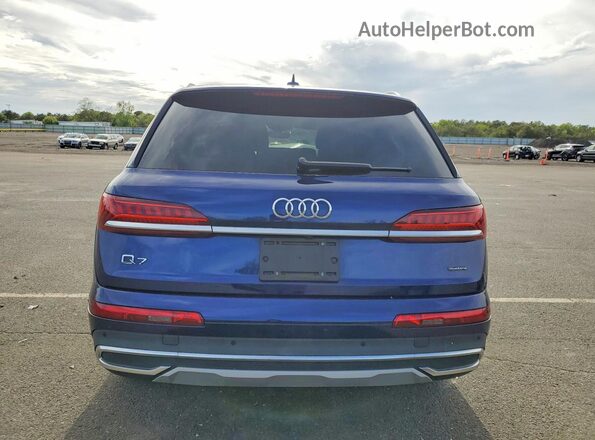 WA1LCBF7XPD001156 2023 AUDI Q7 Blue 