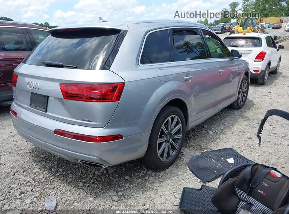 WA1LHAF70HD045339 2017 AUDI Q7 Silver Tył prawy