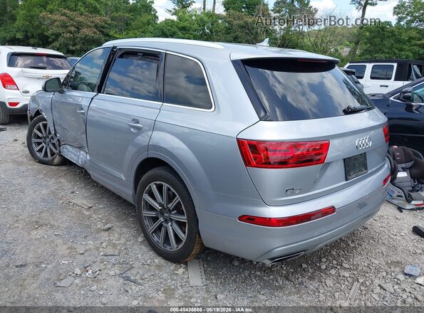 WA1LHAF70HD045339 2017 AUDI Q7 Silver Tył lewy