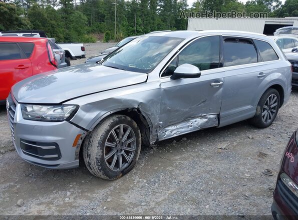 WA1LHAF70HD045339 2017 AUDI Q7 Silver Przód lewy