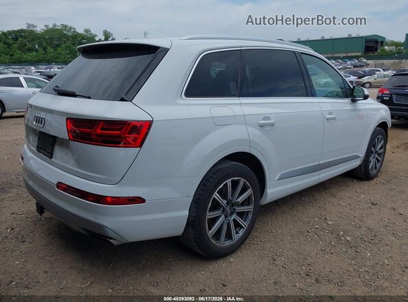 WA1LHAF70KD014566 2019 AUDI Q7 White უკანა მარჯვენა