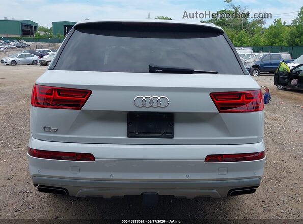 WA1LHAF70KD014566 2019 AUDI Q7 White 