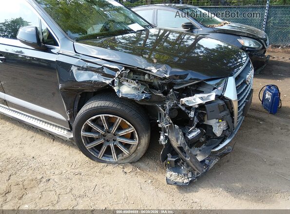 WA1LHAF70KD027415 2019 AUDI Q7 Black Widok z przodu