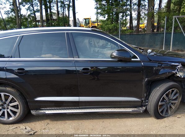 WA1LHAF70KD027415 2019 AUDI Q7 Black Widok wnętrza z tyłu