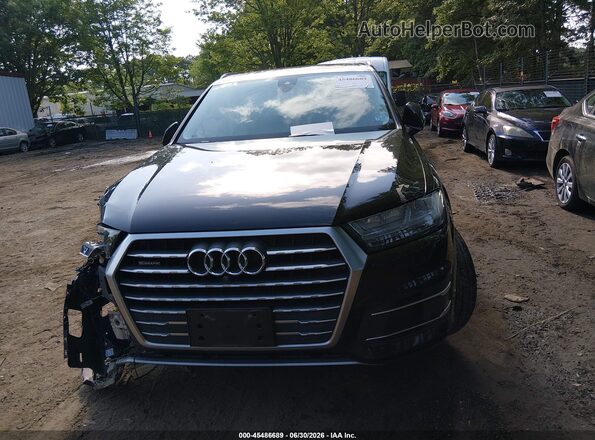 WA1LHAF70KD027415 2019 AUDI Q7 Black Widok zestawu wskaźników