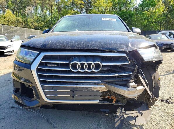 WA1LHAF71KD037516 2019 AUDI Q7 Black Widok z przodu